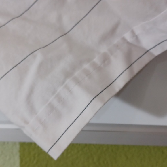 Penguin men's Lg white striped button down shirt - Picture 6 of 10